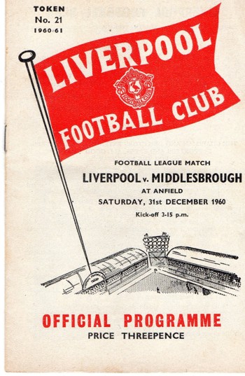 Match programme